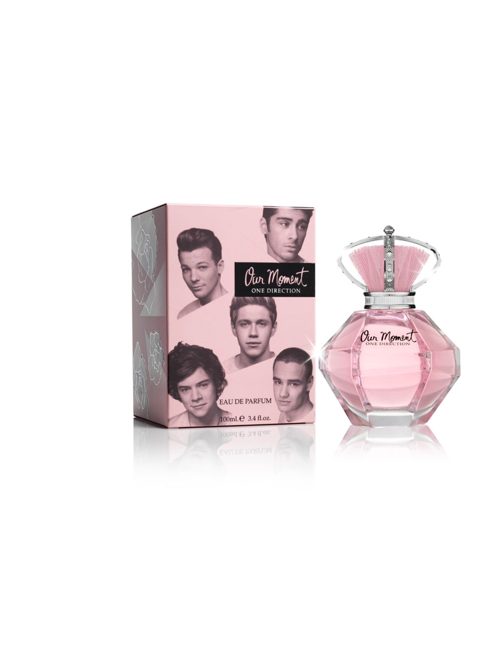 <p> Is your guilty pleasure One Direction? Come on now..be honest! Well if so, you can now smell exactly how they would like a girl to smell (we can practically hear the worldwide teenage screams).</p><p>Our Moment, is a fruity floral and sits inside a bo