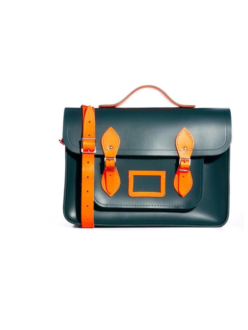 <p>Cambridge Satchel Company leather satchel, £145, available from <a href="http://www.asos.com/Cambridge-Satchel-Company/The-Cambridge-Satchel-Company-15-Leather-Satchel/Prod/pgeproduct.aspx?iid=3162832&amp;SearchQuery=cambridge%20satchel%20company&amp;s