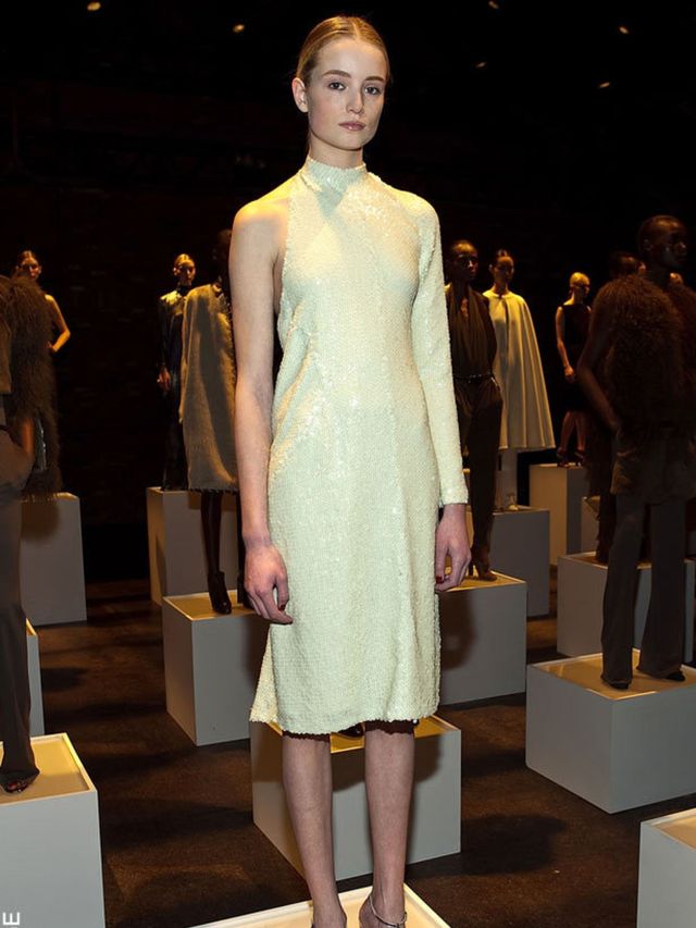 <p>A look from Halston A/W '11 </p>