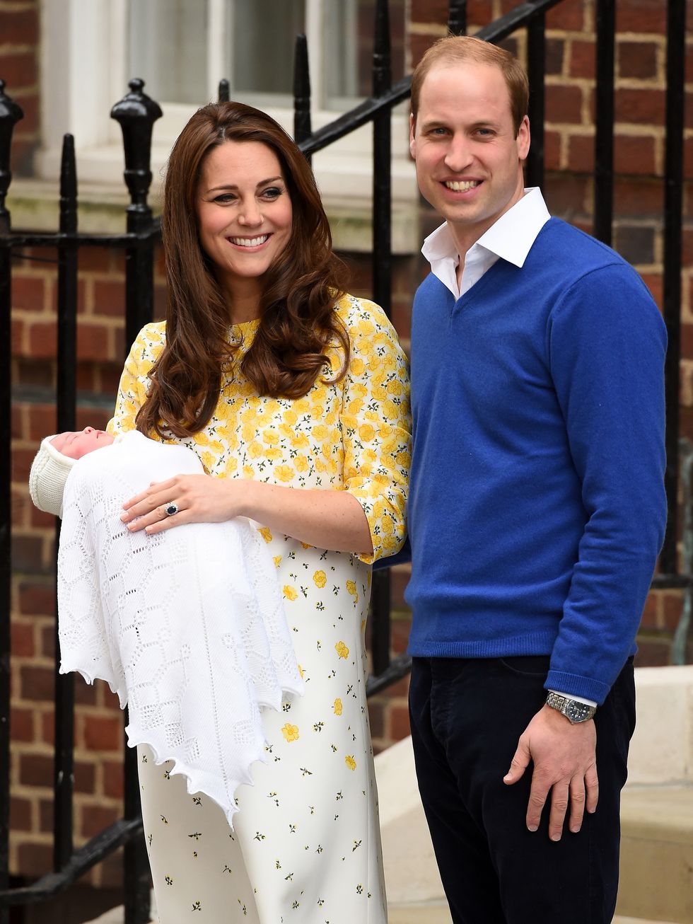 <p>Pictured after the birth of Princess Charlotte, May 2015.</p>