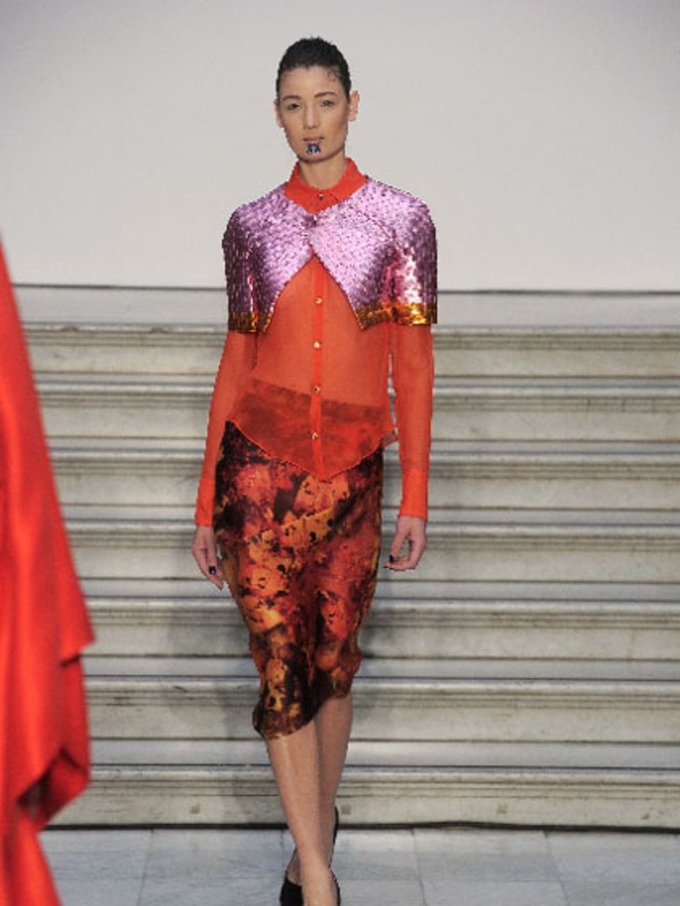 <p>A design from the Fyodor Golan SS13 show</p>