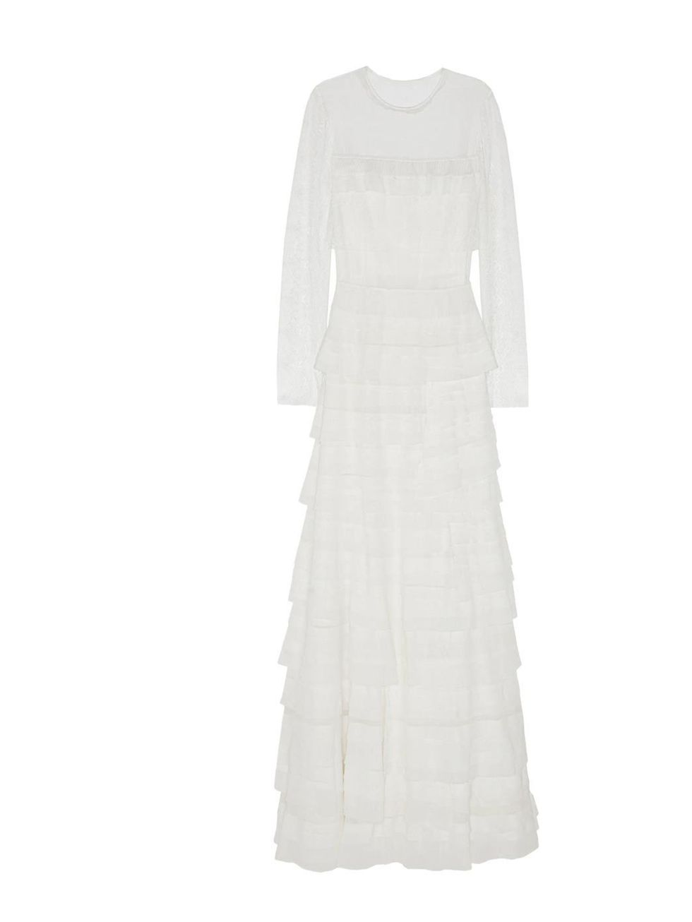 <p>Alberta Ferretti lace and silk gown, was £5,660 now £1,698, at <a href="http://www.net-a-porter.com/product/382838">Net-a-Porter</a></p>