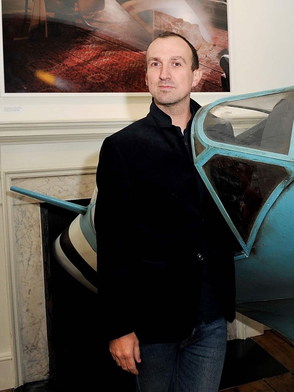 <p>Photographer Tim Walker attend the opening party to his Story Teller exhibition.</p>