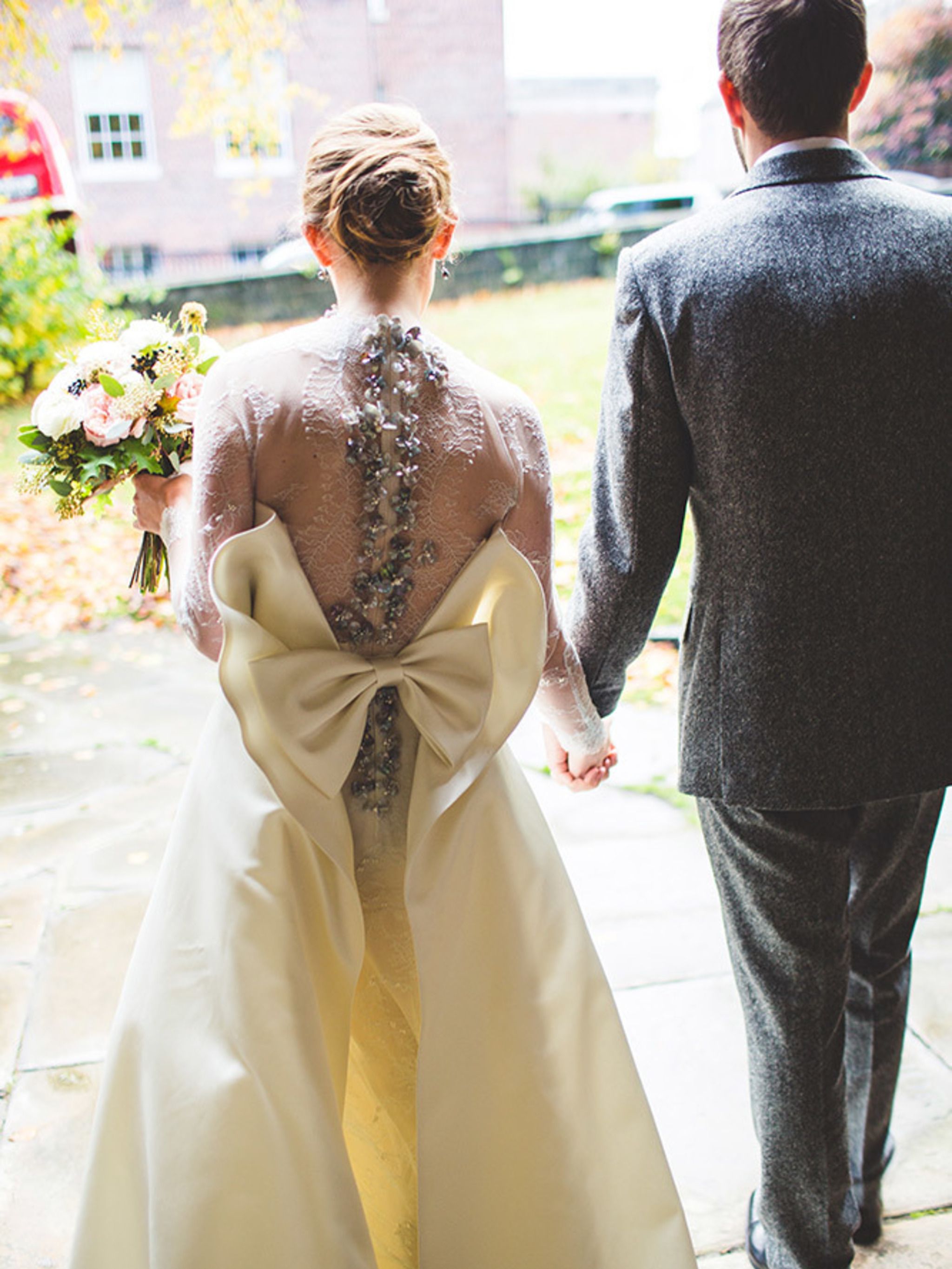 Designers Fashion Brides And Their Real Weddings