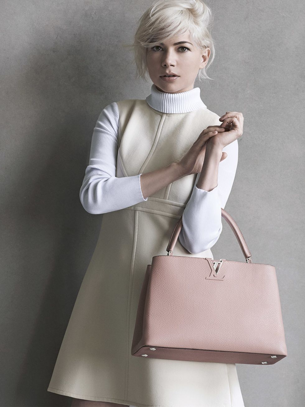 <p>Louis Vuitton a/w 2014 featuring Michelle Williams, photographed by Peter Lindbergh.</p>