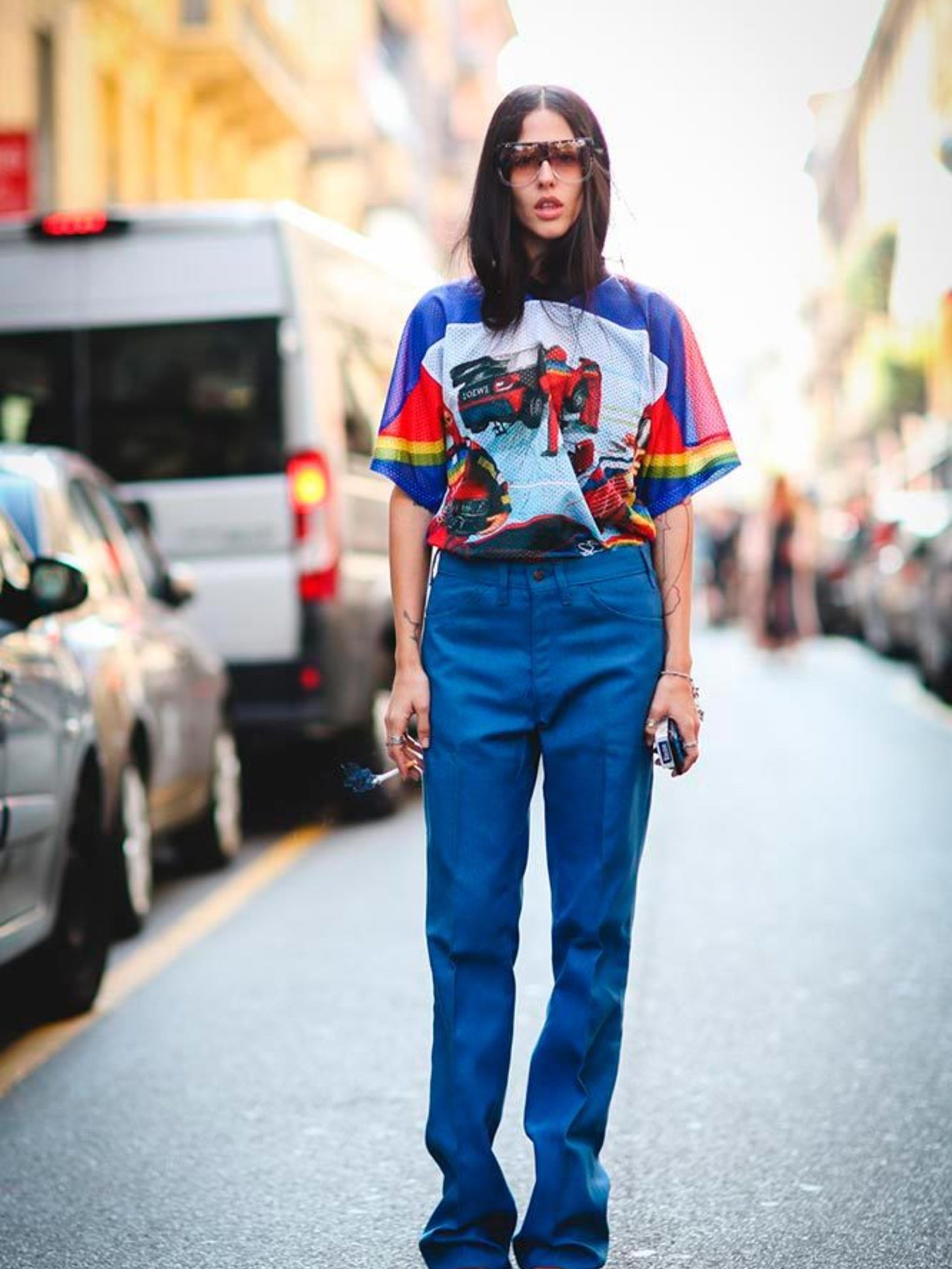 ELLE MFW ss16 Street Style