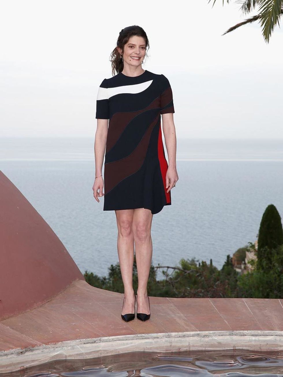 Dakota Fanning attends the Dior Cruise 2016 Collection show at Le Palais Bulles, May 2015.