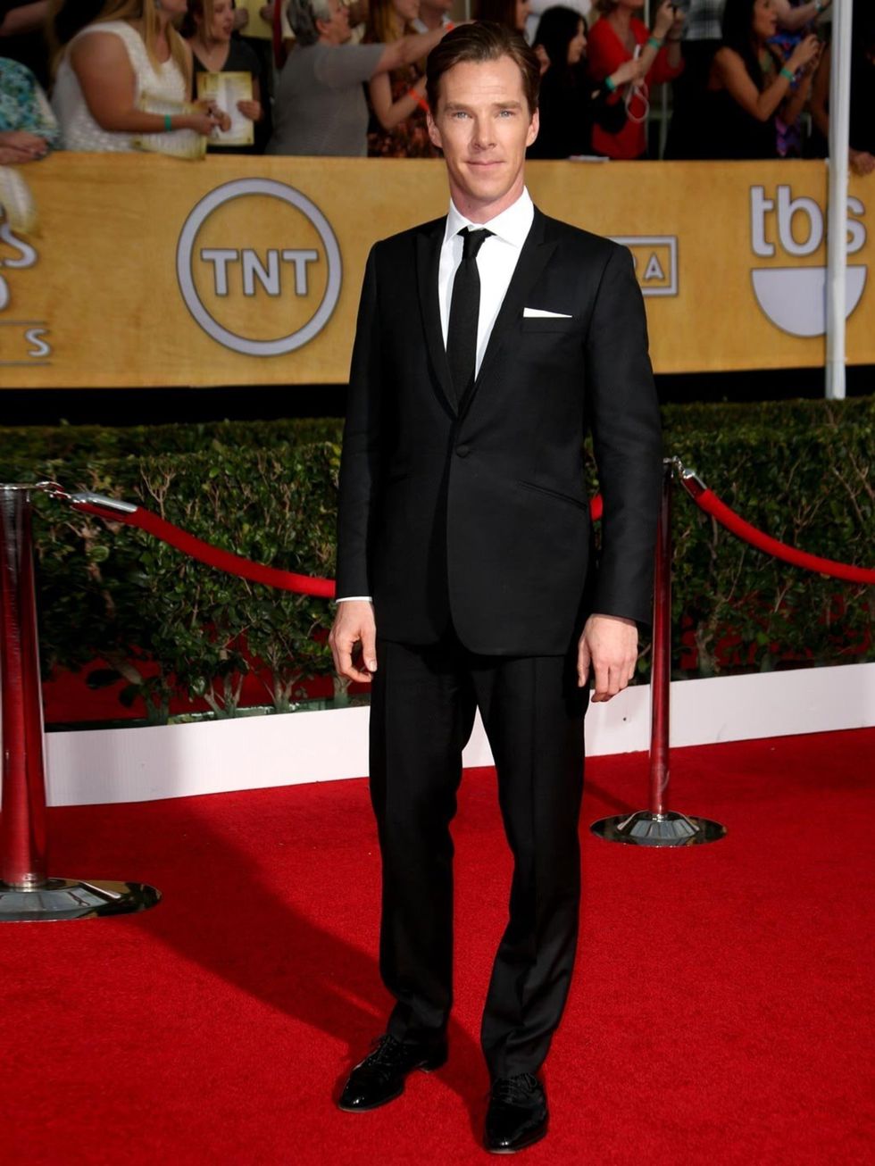<p>Benedict Cumberbatch at the 2014 SAG Awards.</p>