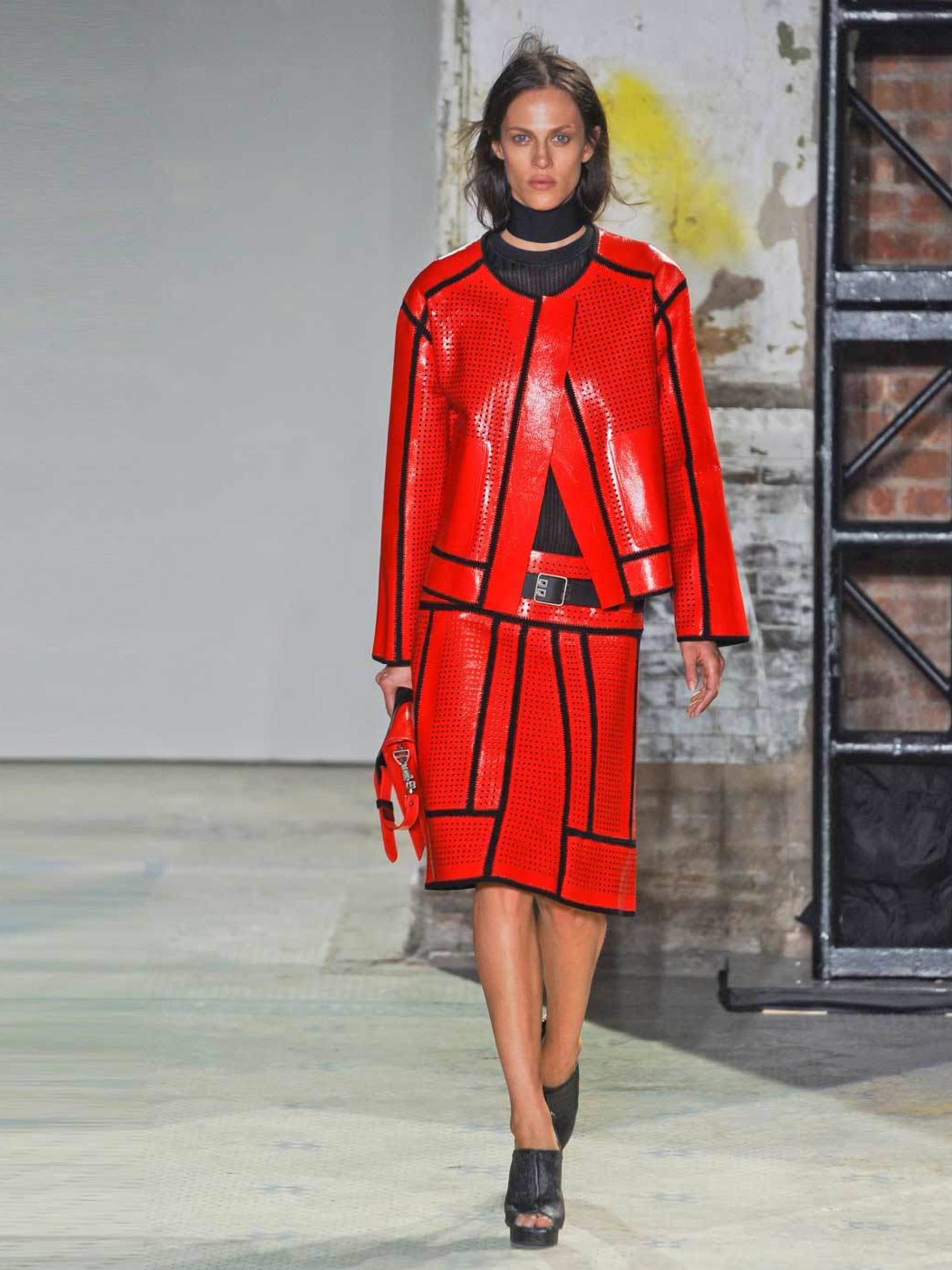 Fashion Week Micro Trend 50 Shades of Red