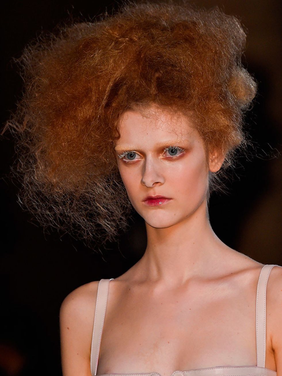 <p><strong><a href="http://www.elleuk.com/catwalk/alexander-mcqueen/autumn-winter-2015">Alexander McQueen</a></strong></p>

<p>The look: Painterly but futuristic</p>

<p>Hair stylist: <a href="http://www.elleuk.com/beauty/the-beauty-experts-you-need-to-kn