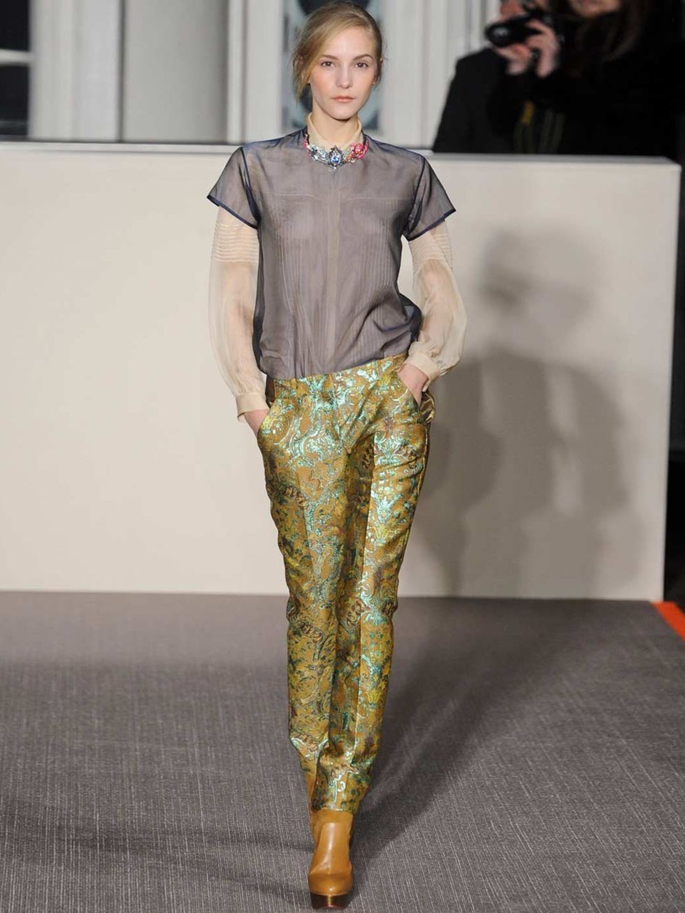 <p>Sheer brilliance from Matthew Williamson Autumn 12</p>