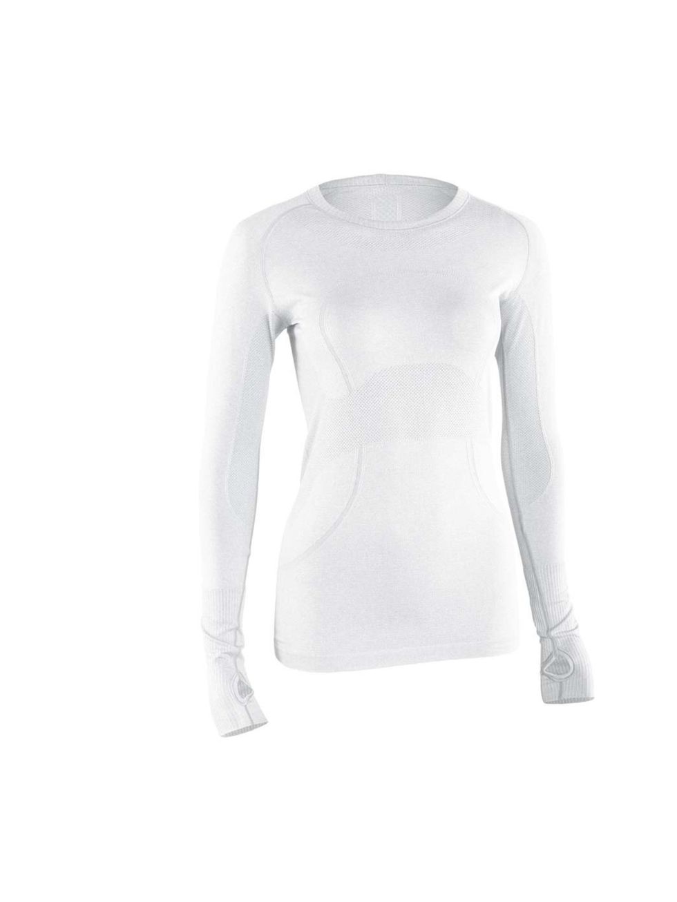 <p>Lululemon's long-sleeve tee is perfect for layering, and we love the thumbholes that keep sleeves down.<a href="http://www.lululemon.co.uk/products/clothes-accessories/run/Run-Swiftly-Tech-Long-Sleeve?cc=11345&skuId=uk_3515581&catId=run"> Run: Swiftly 