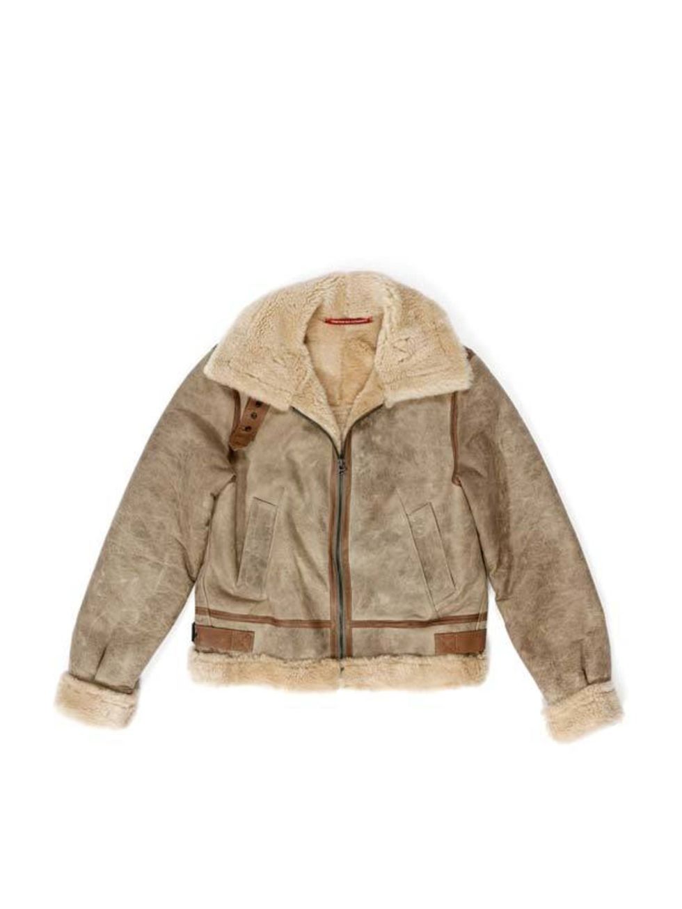 <p>Comptoir des Cotonniers aviator jacket, £998, for stockists call 0207 792 9580</p>