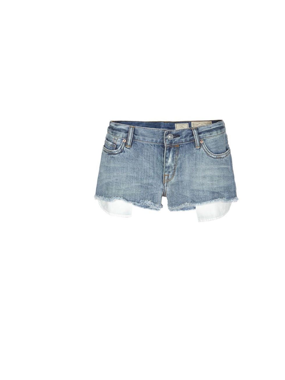 <p>Denim shorts are the ultimate festival staple. Make sure this pair from <a href="http://www.allsaints.com/women/shorts/allsaints-haru-lowe/?colour=21&amp;category=328">All Saints</a> are the first thing to go in your rucksack, £55</p>