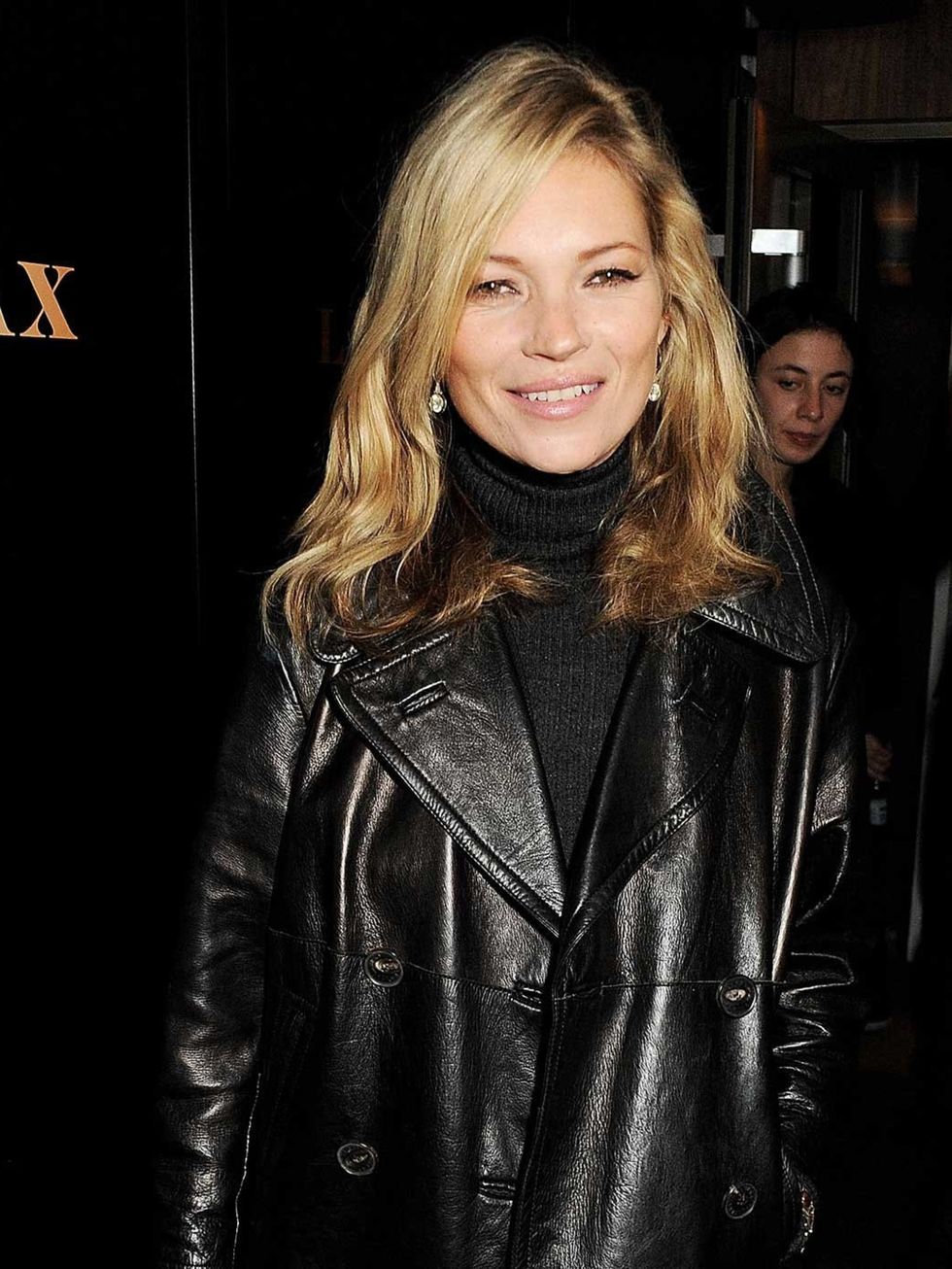 <p>Kate Moss at the Leon Max party</p>
