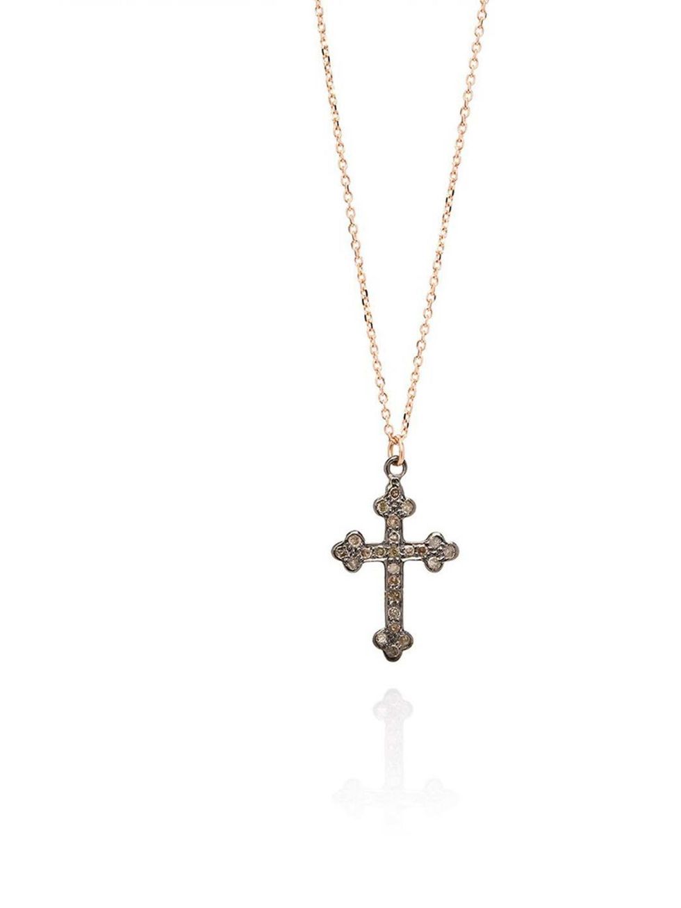 <p>This diamond cross is small enough to wear everyday - and so beautiful that you'll never want to take it off!</p><p><a href="http://www.lauraleejewellery.com/diamond-set-ornate-cross-necklace">Laura Lee Jewellery</a> necklace, £255</p>