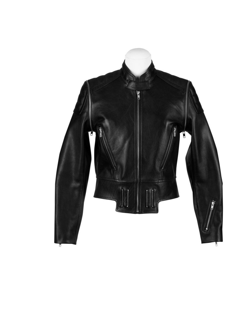 <p><a href="http://www.stories.com/Ready-to-wear/Jackets_Coats/Leather_biker_jacket/582949-549274.1">Biker jacket</a>, £195</p>