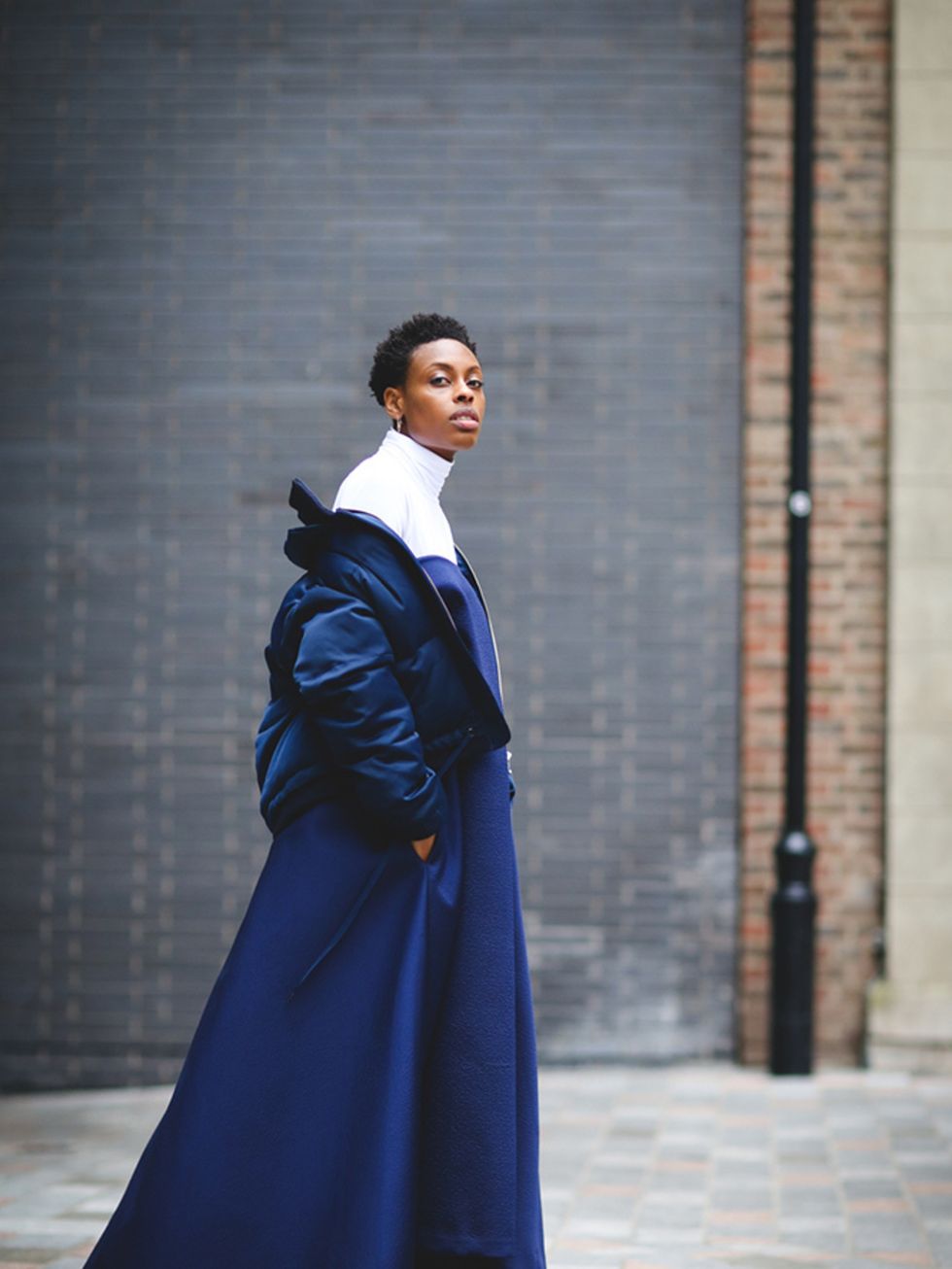 <p>Donna Wallace, Accessories Editor</p>

<p>ASOS White outfit, Dr. Martens boots</p>