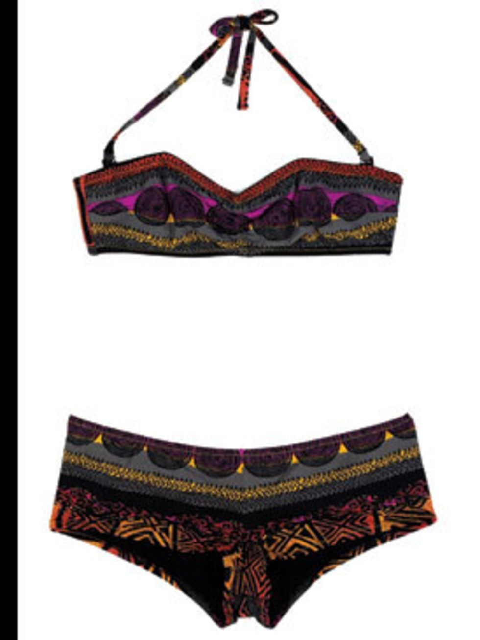 <p>Cotton and lycra bikini £99 by Boss Orange, for stockists call 020 7554 5700</p>
