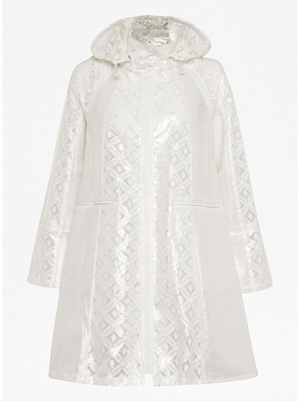 <p><a href="http://www.frenchconnection.com/product/Woman+Collections+Coats+And+Jackets/70CAA/Rain+On+Me+Hooded+Mac.htm">French Connection lace mac</a>, £112.50</p>