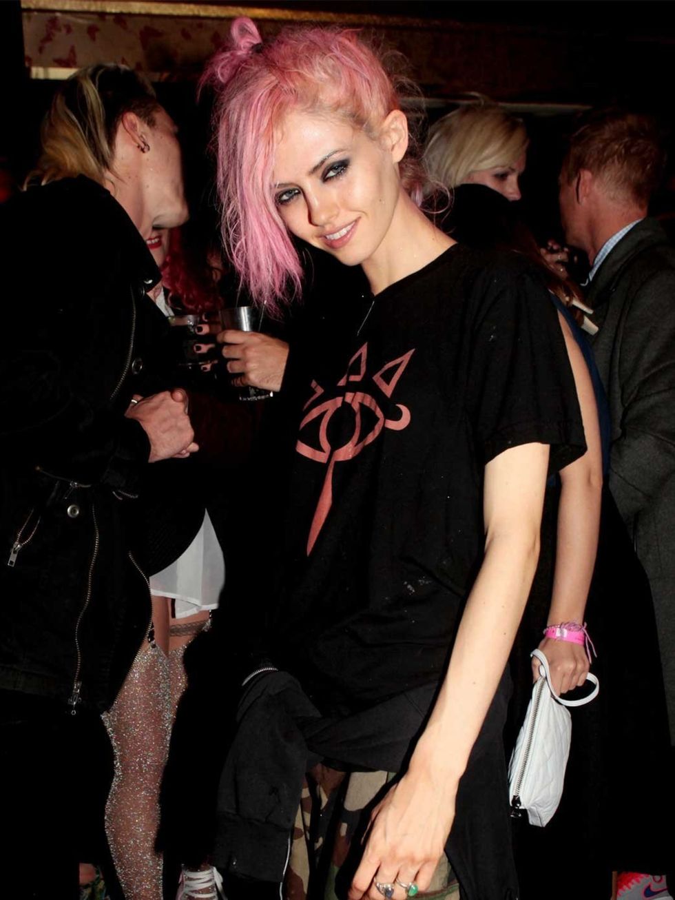 <p>Model Charlotte Free at the JW Anderson and Topshop party.</p>