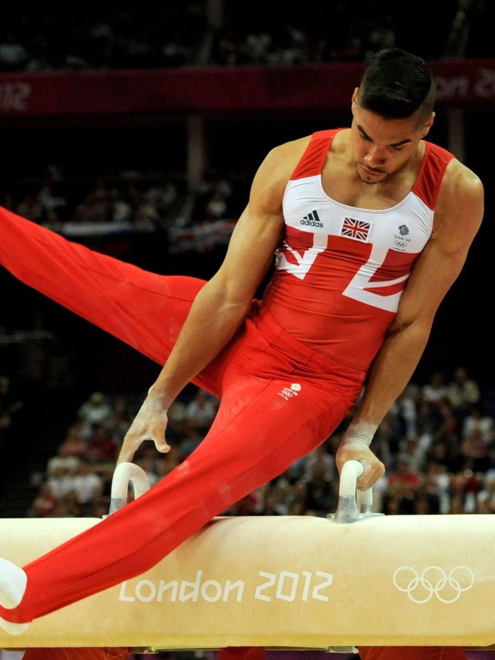 <p>Louis Smith, British artistic gymnast.</p>