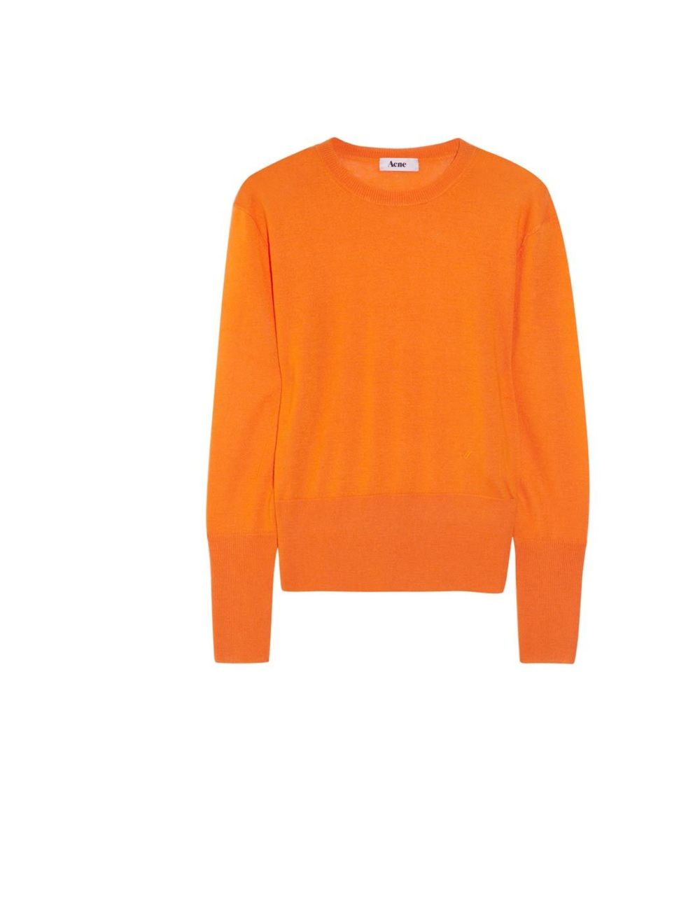 <p>Acne 'Lia' fine-knit cashmere sweater, £340, at Net-a-Porter</p>