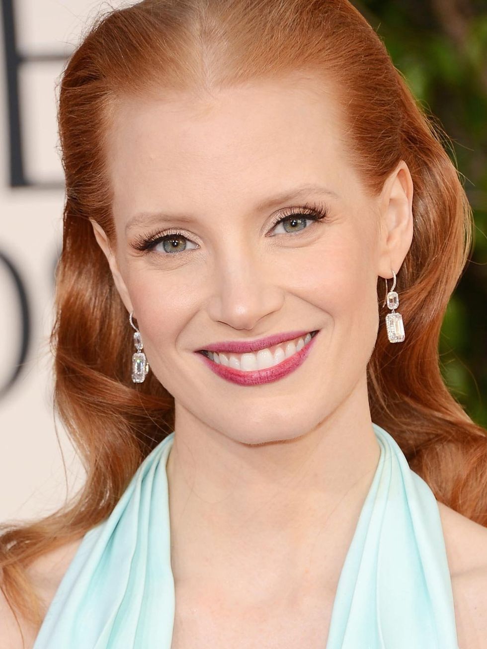 <p><a href="http://www.elleuk.com/star-style/red-carpet/golden-globes-2013">Jessica Chastain, </a>Golden Globes 2013</p>