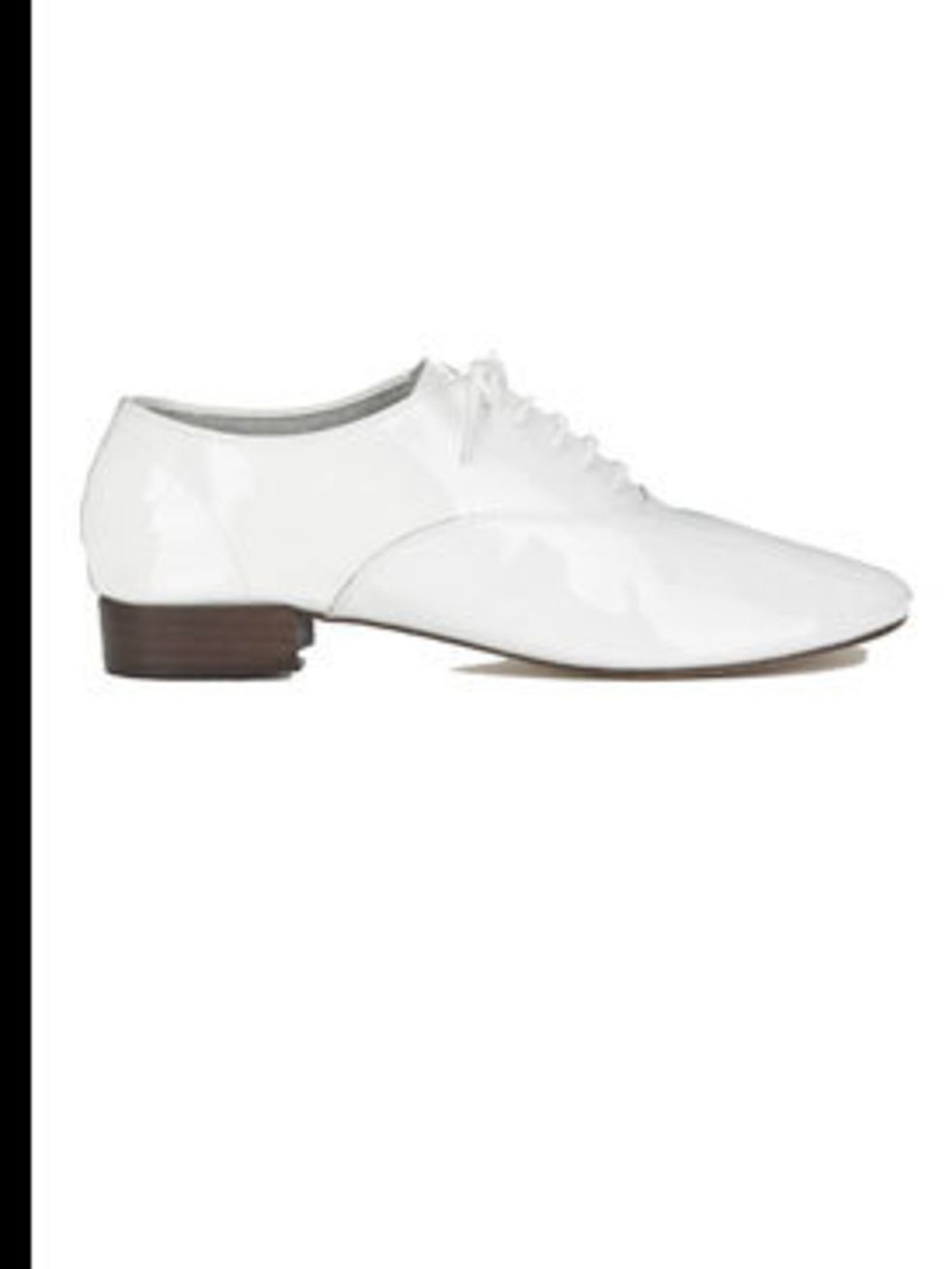 <p>White brogues, £145, by Repetto at Poste Mistress (0207 379 4040)</p>