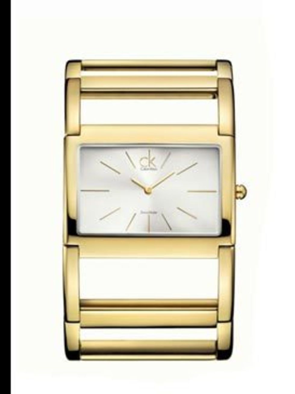 <p>ck New Dress Collection watch, £215, 0845 296 2447</p>