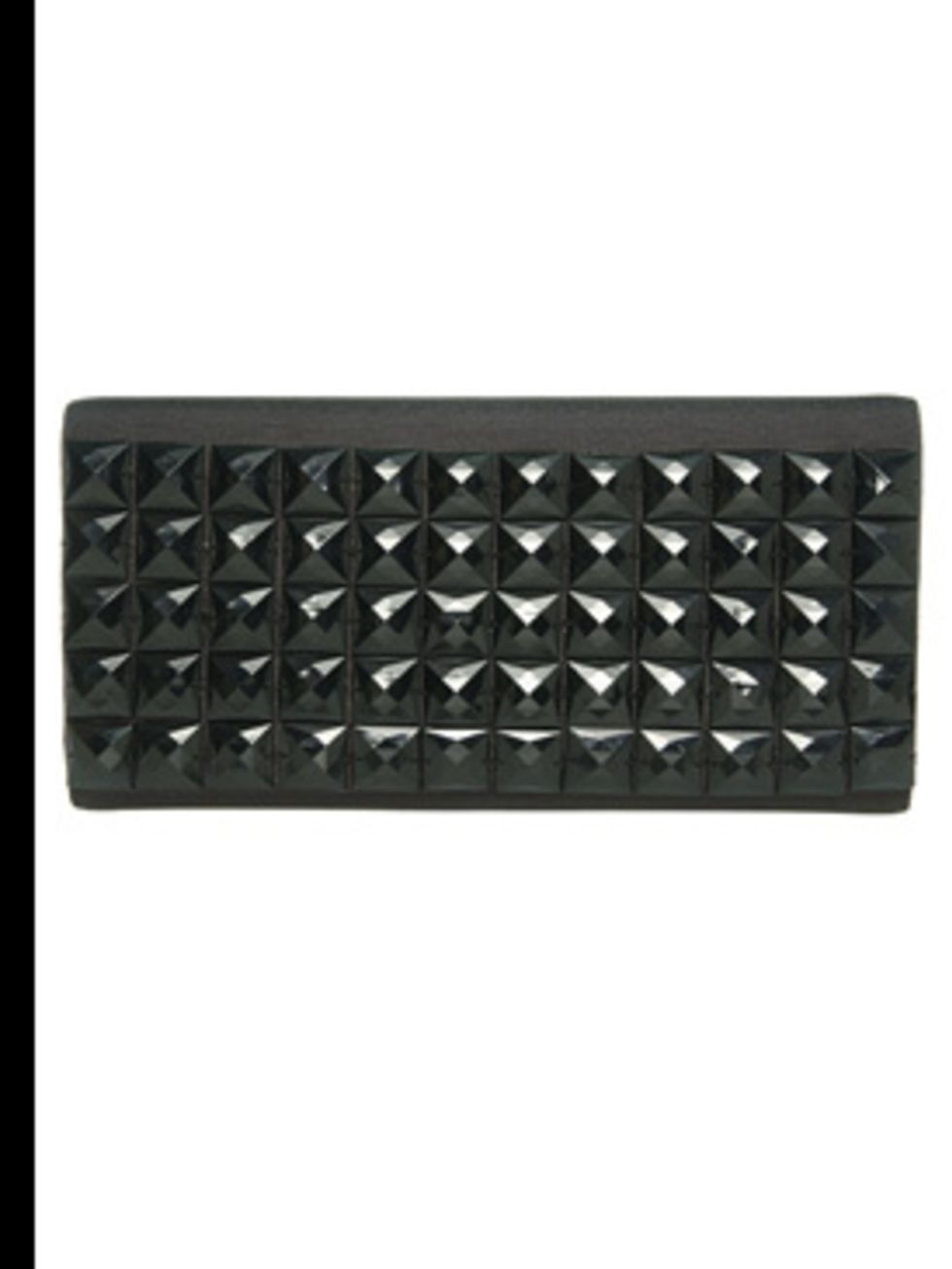 <p>Black clutch with stones, £39, Linea at House of Fraser, 0870 160 7270</p>