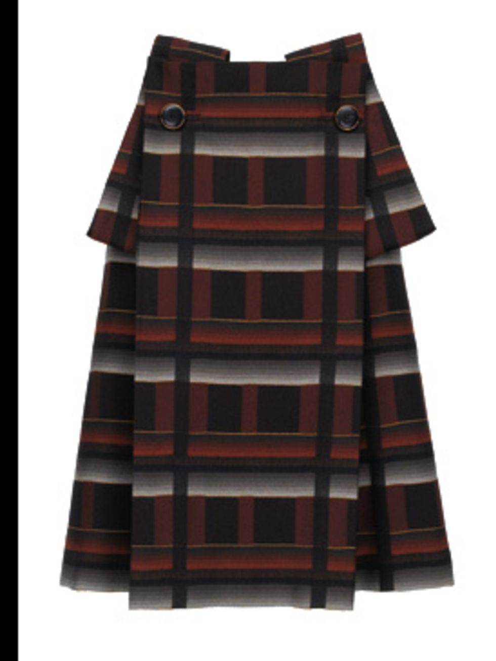 <p>Tartan style skirt £550 by Gucci, for stockists call 020 7629 2716</p>