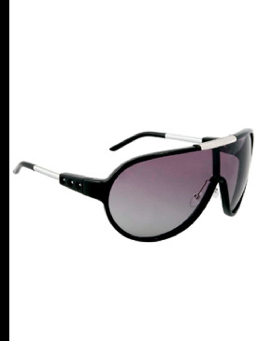 <p>Black Acetate Sunglasses (DS 0100), £95, Diesel, 01423 520 303</p>