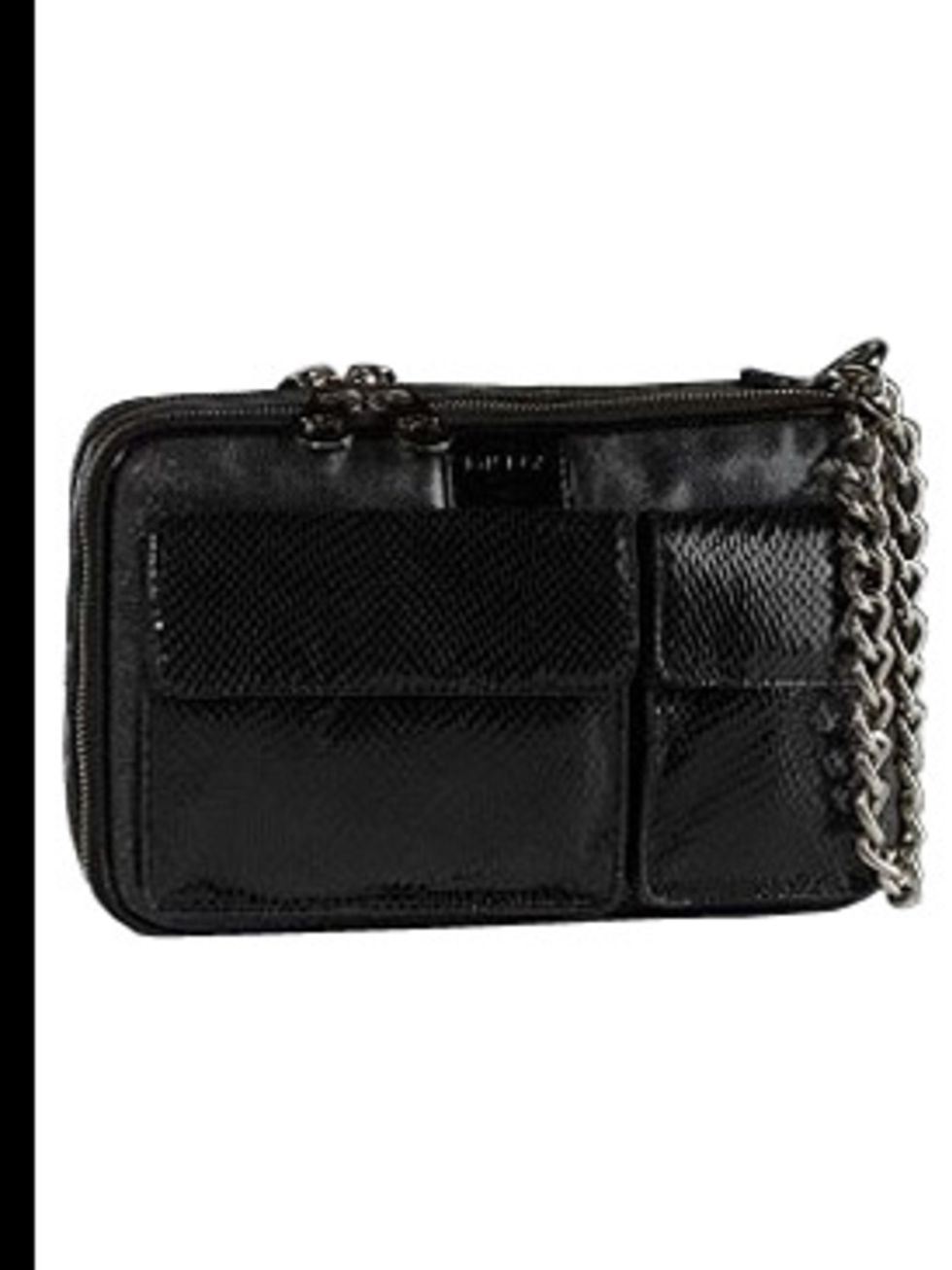 <p>Runway wrist bag £ by DKNY, for stockists call 020 7499 6238</p>