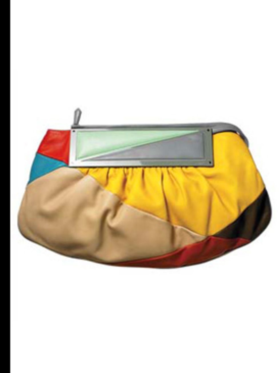 <p>Patchwork convertible clutch £610 by Fendi, for stockists call 020 7838 6288</p>