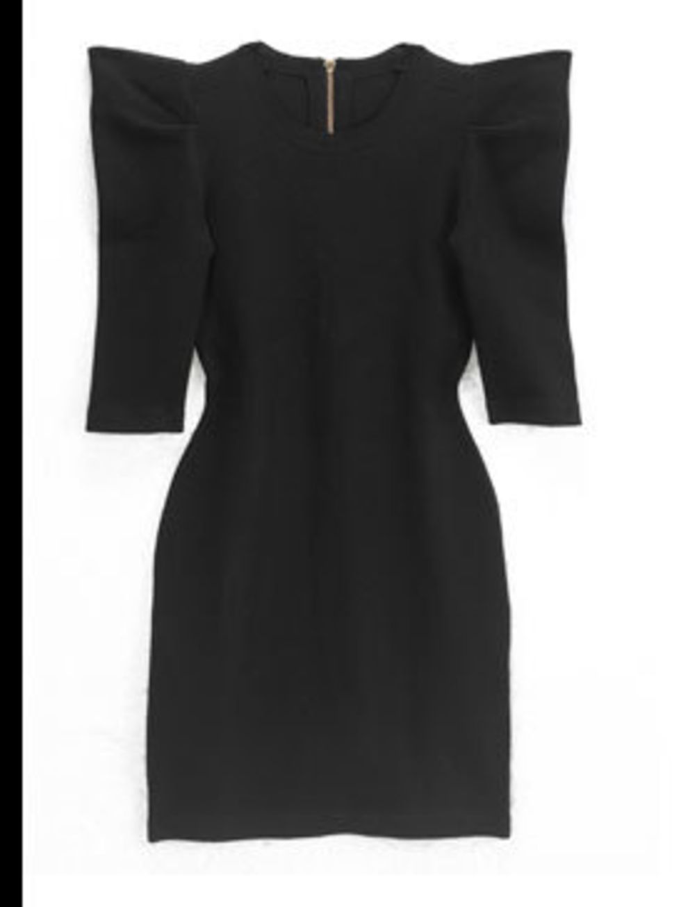 <p>Black wool dress, £135, by Whistles (0870 770 4301) </p>