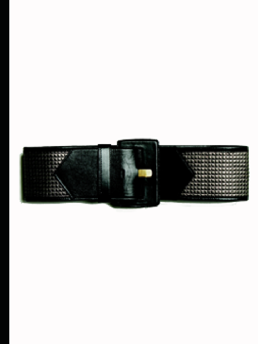 <p>Textured belt, £49 from Reiss 020 7473 9630</p>