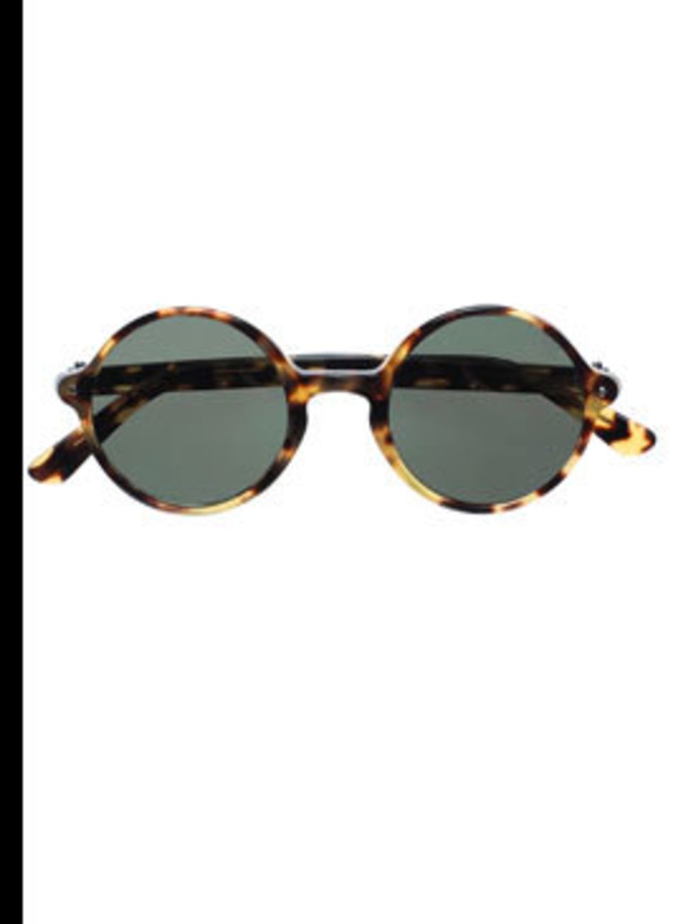 <p>Round lens sunglasses, £210, by Ralph Lauren (0208 515 6700)</p>