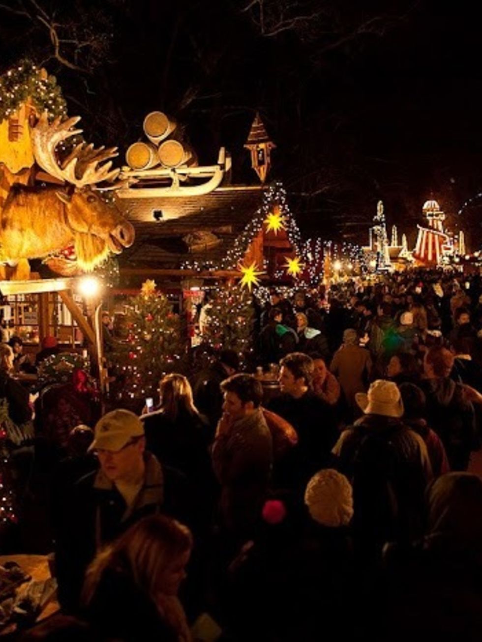 <p>POP-UP: Winter Wonderland </p>

<p>You might not have heard of this small-scale, under-the-radar gathering, but... Nah! We're just kidding. It's the Christmas fair to out-merriment them all, and it's back and bigger than ever. Taking over Hyde Park, th