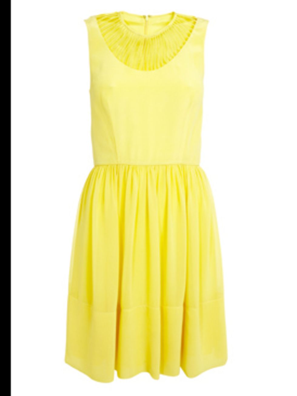 <p>Yellow dress, £149, by <a href="http://www.reiss.co.uk/shop/womens/dresses/amberly/yellow/">Reiss</a></p>