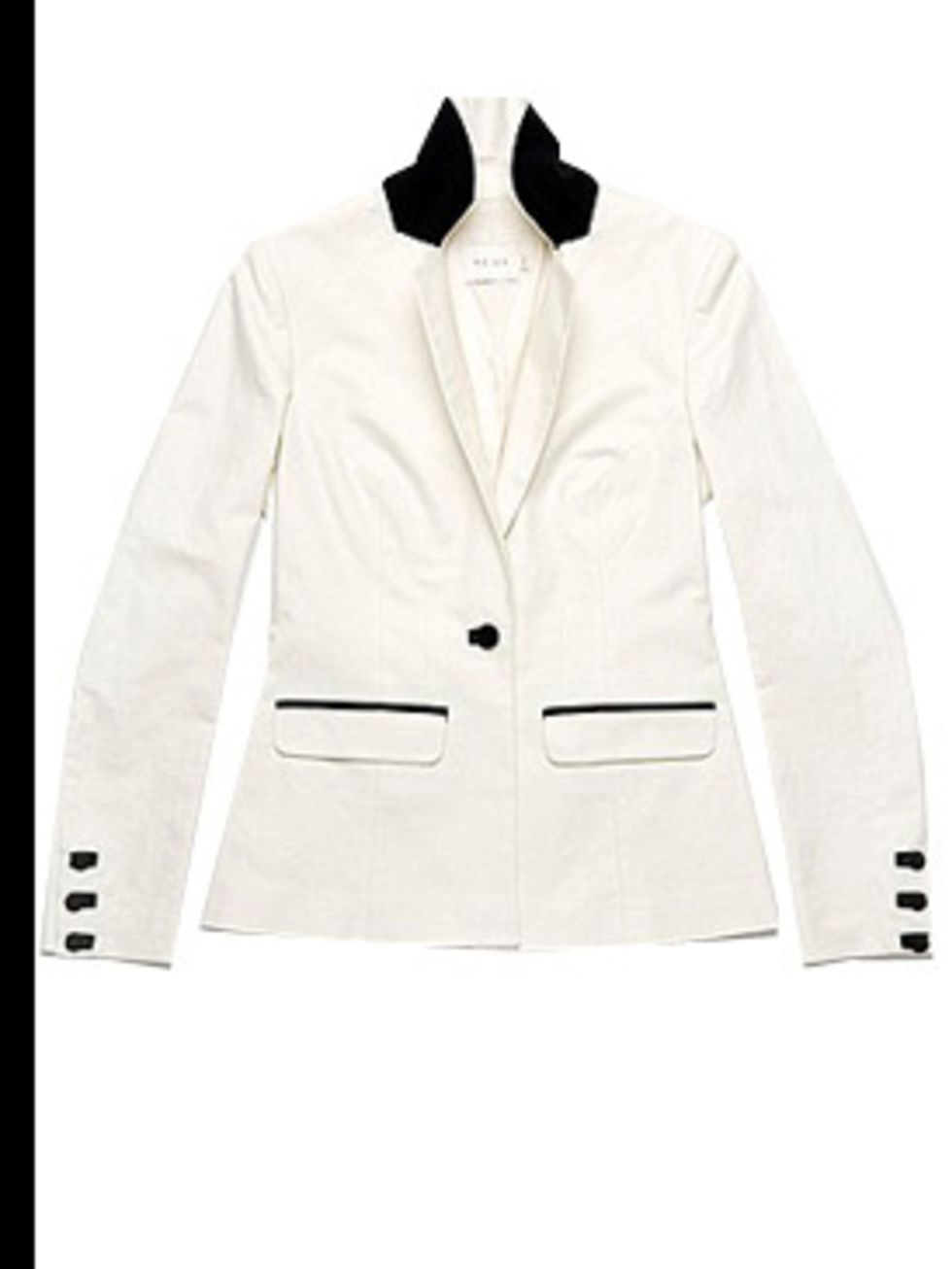 <p>Blazer, £185.00 by Reiss. For stockists call 020-7473-9630</p>