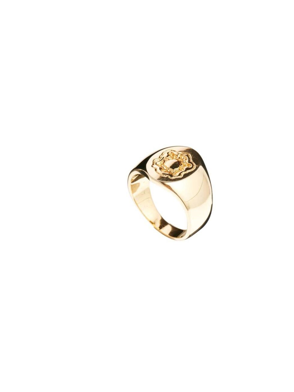 <p>Signet rings are our jewellery obsession du jour - this one also comes in handy when wax-sealing confidential letters. </p><p><a href="http://www.asos.com/ASOS/ASOS-Gold-Plated-Pinky-Ring/Prod/pgeproduct.aspx?iid=3426744&cid=6992&Rf-400=53&Rf900=1500&s