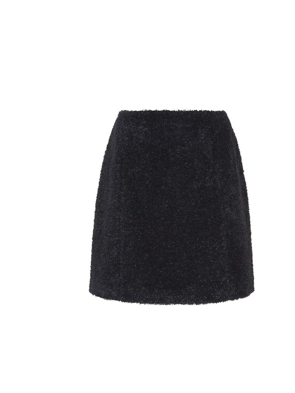 <p>Embrace this season's texture trend and pair this fuzzy 60s skirt with a mohair jumper for a cute clash. </p><p>Carven skirt, £400 at <a href="http://www.harrods.com/product/curly-tweed-mini-skirt/carven/000000000003498233?cat1=new-women&cat2=new-women