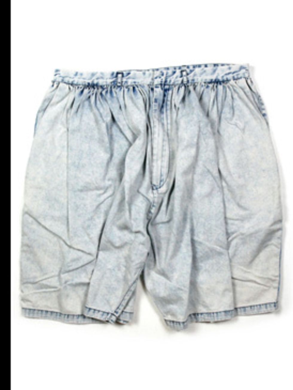 <p>Washed shorts, £129, by Von Sono at <a href="http://www.goodhood.co.uk/?page=1">www.goodhood.com</a></p>