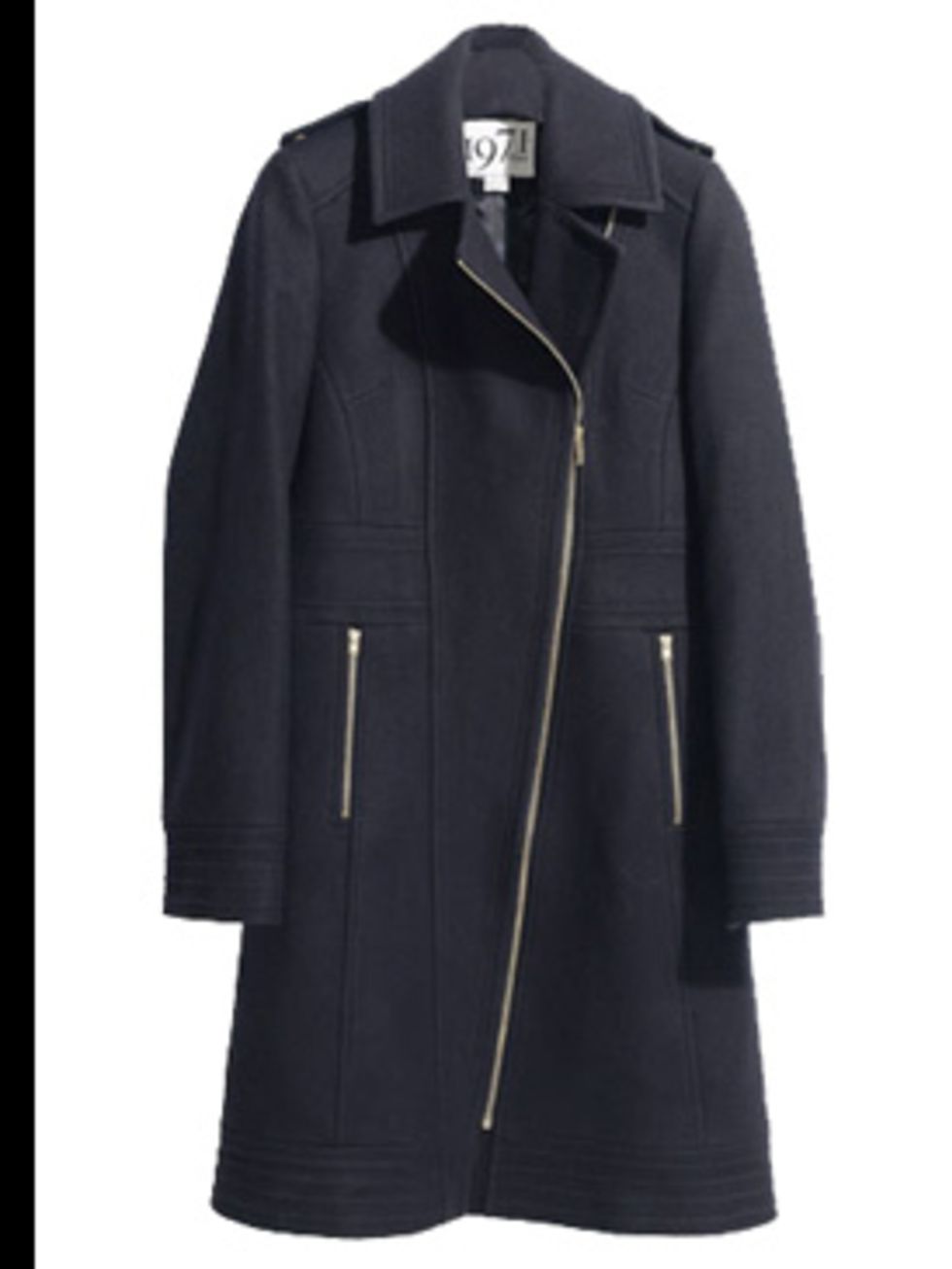 <p>Black biker coat, £275, by <a href="http://www.reiss.co.uk/shop/womens/coats/">Reiss</a></p>