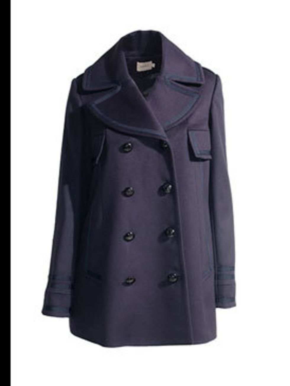 <p>Swing coat, £245, by <a href="http://www.reiss.co.uk/shop/womens/coats/verne/navy/">Reiss</a></p>