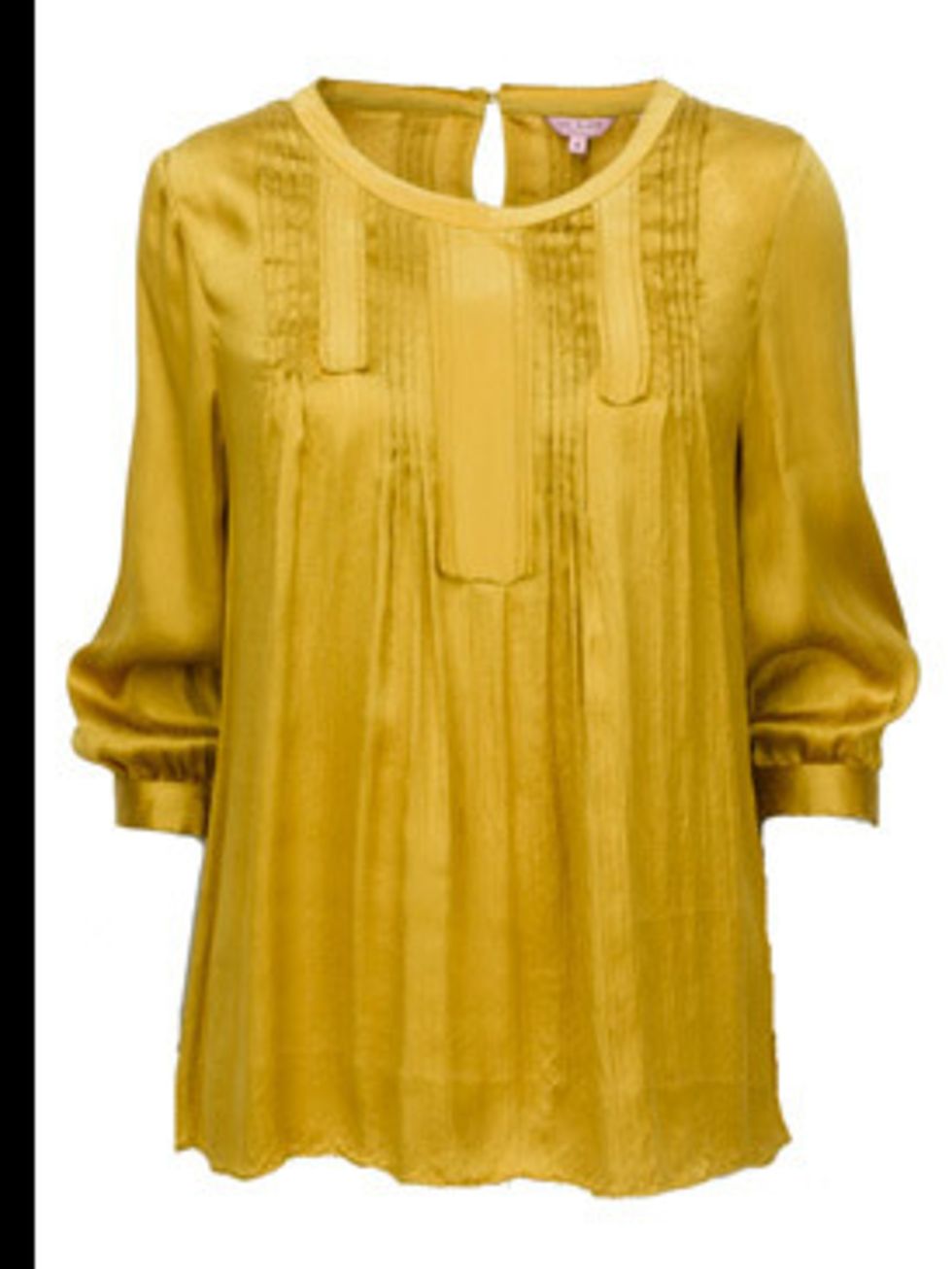 <p>Blouse, £80.00 by Ted Baker. For stockists call 0845 130 4278.</p>