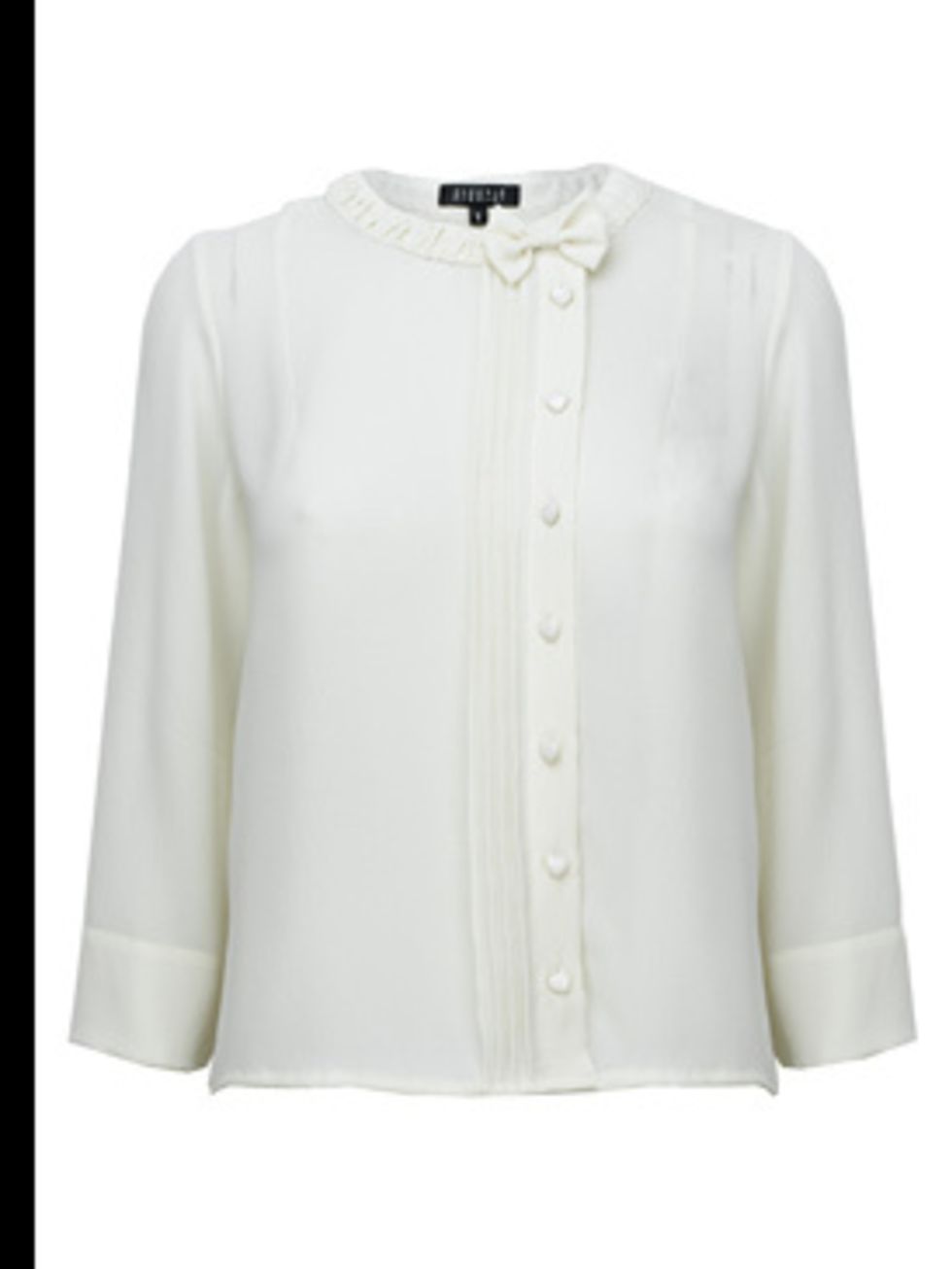 <p>Blouse, £129.00 by Claudie Pierlot. For stockists call Fenwicks on 0207 629 9161</p>