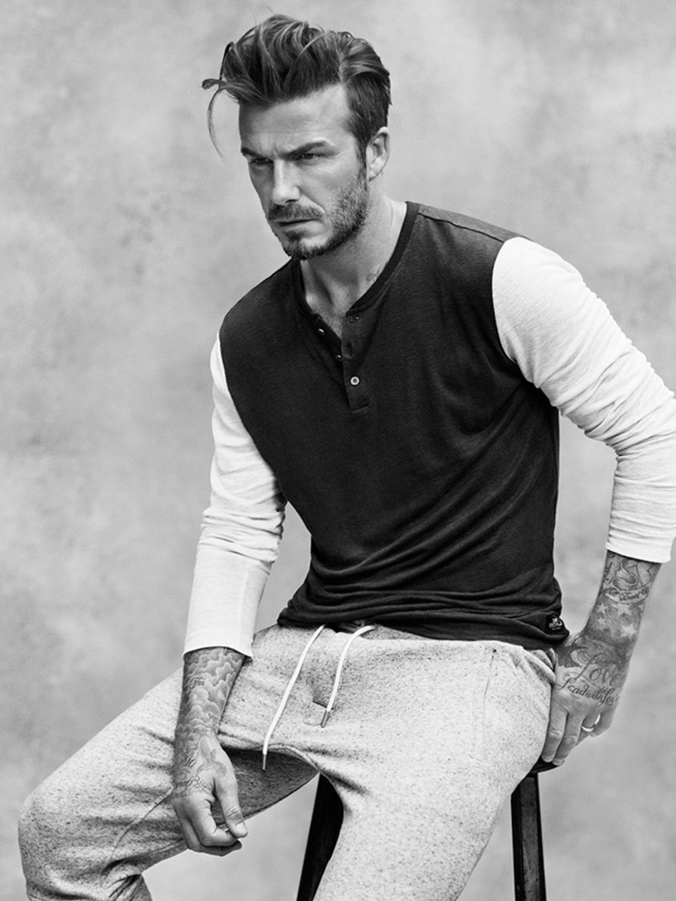 David Beckham in the 'Modern Essentials selected by David Beckham' Campaign, March 2015.