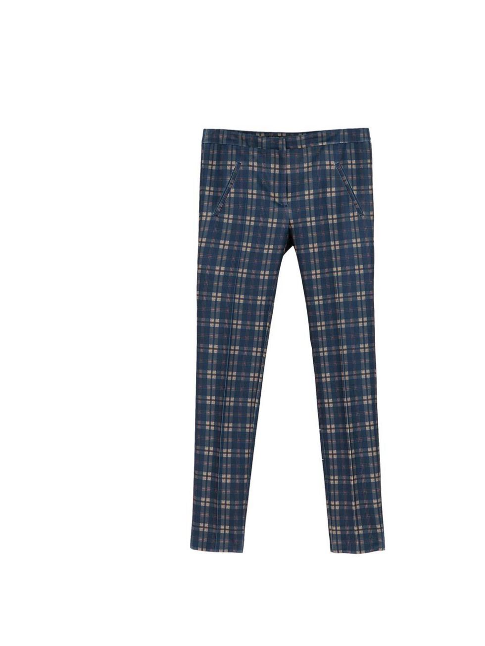 <p>Pair these slim-fitting checked trousers with an oversized white shirt and patent loafers for androgynous office style.</p><p><a href="http://www.zara.com/uk/en/new-this-week/woman/checked-trousers-with-piping-on-pocket-c287002p1655502.html">Zara</a> t